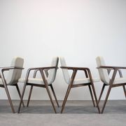 Set of 4 Lolita Dining Chair with Arms by Porada, 21st Century