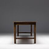 Rustic Primitive Farmhouse Dining Table, France, 19th Century