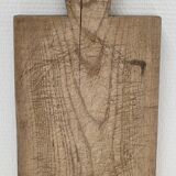 Cutting board solid wood patinated thick early twentieth century