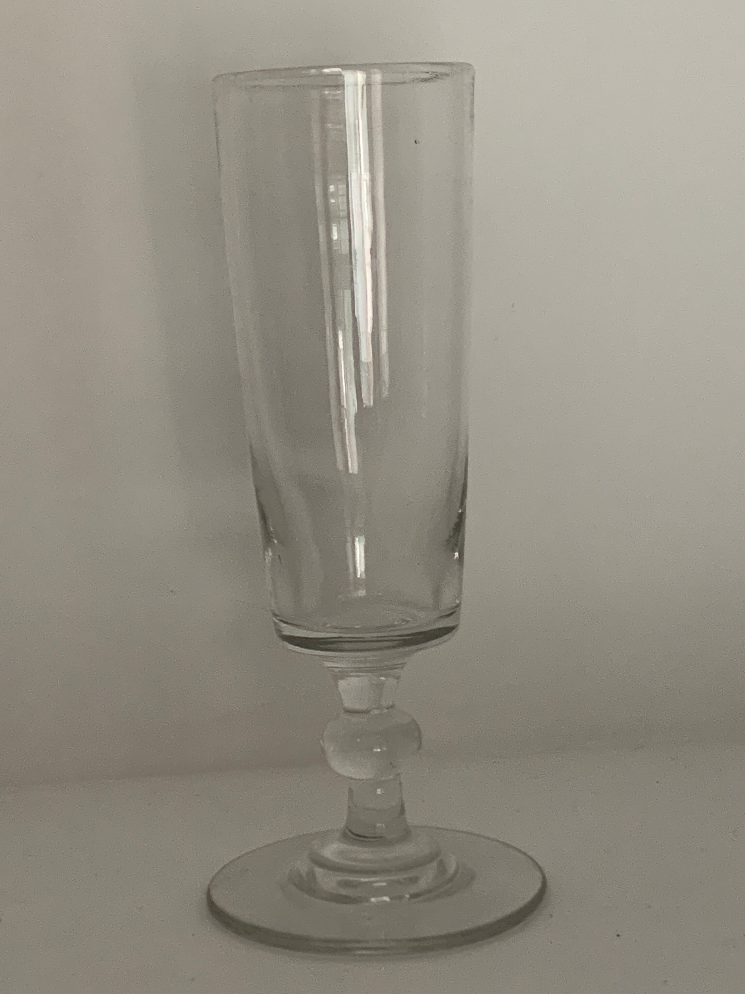 10 glass champagne flutes