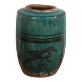 Vase vert ancien (vers 1820) #39