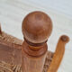 Rocking-chair, oak wood, natural fiber