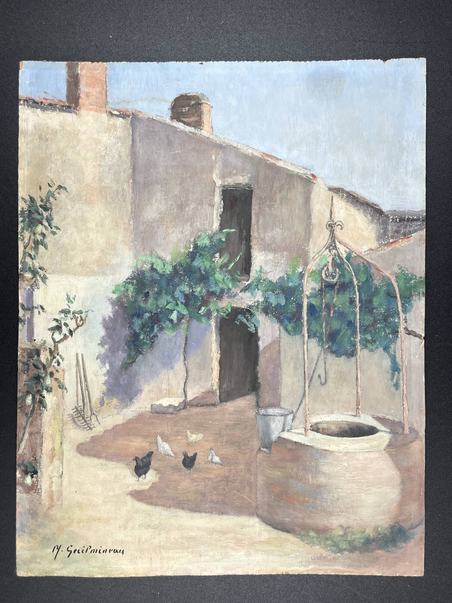 Table M. Guilmineau farmyard Vendée, Deux Sèvres, Venise verte, Coulon...
