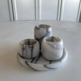 Marble candlesticks
