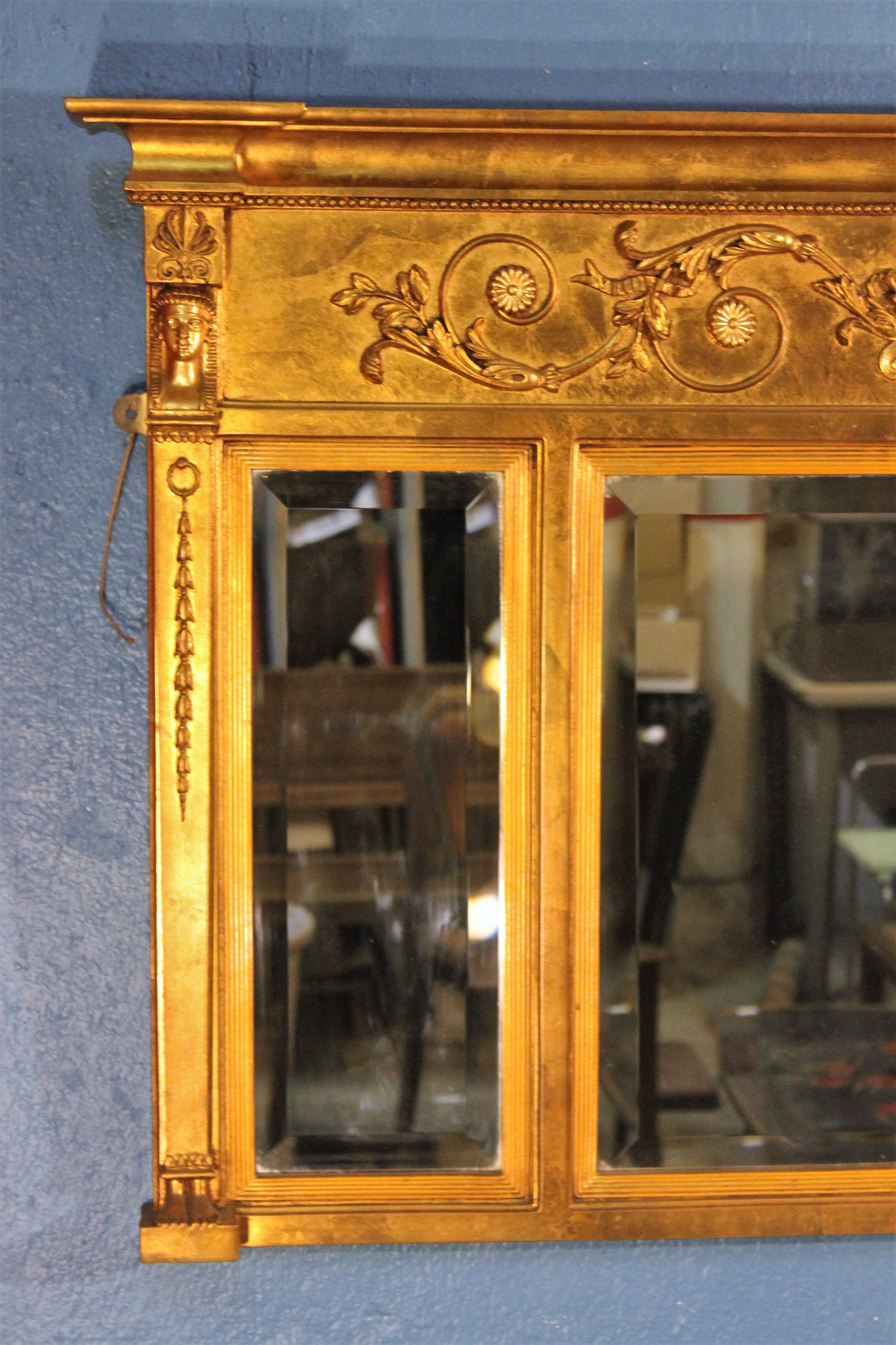 Wall mirror "Antique" 1960