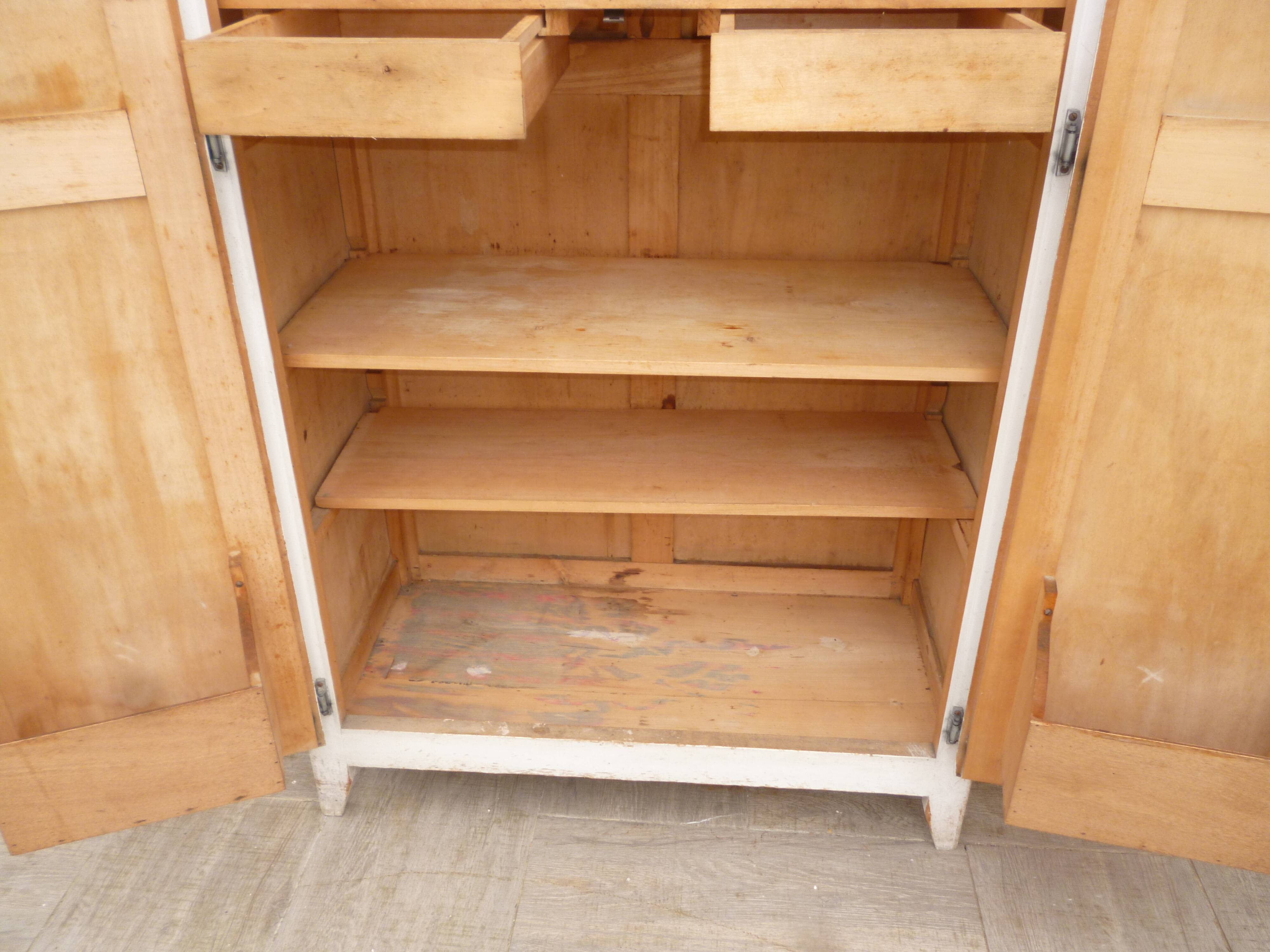 Original Parisian interior kitchen cabinet