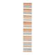 Vintage Turkish Hand-Knotted Wool Cotton Orange Runner Rug 55x319
