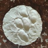 Oyster plate 19th century porcelain Haviland & Co Limoges France