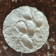 Oyster plate 19th century porcelain Haviland & Co Limoges France