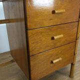 Rattan desk 1970 jungle chic style