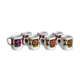 Ensemble de 7 tasses à café Arcopal pour Mobil vintage 1970