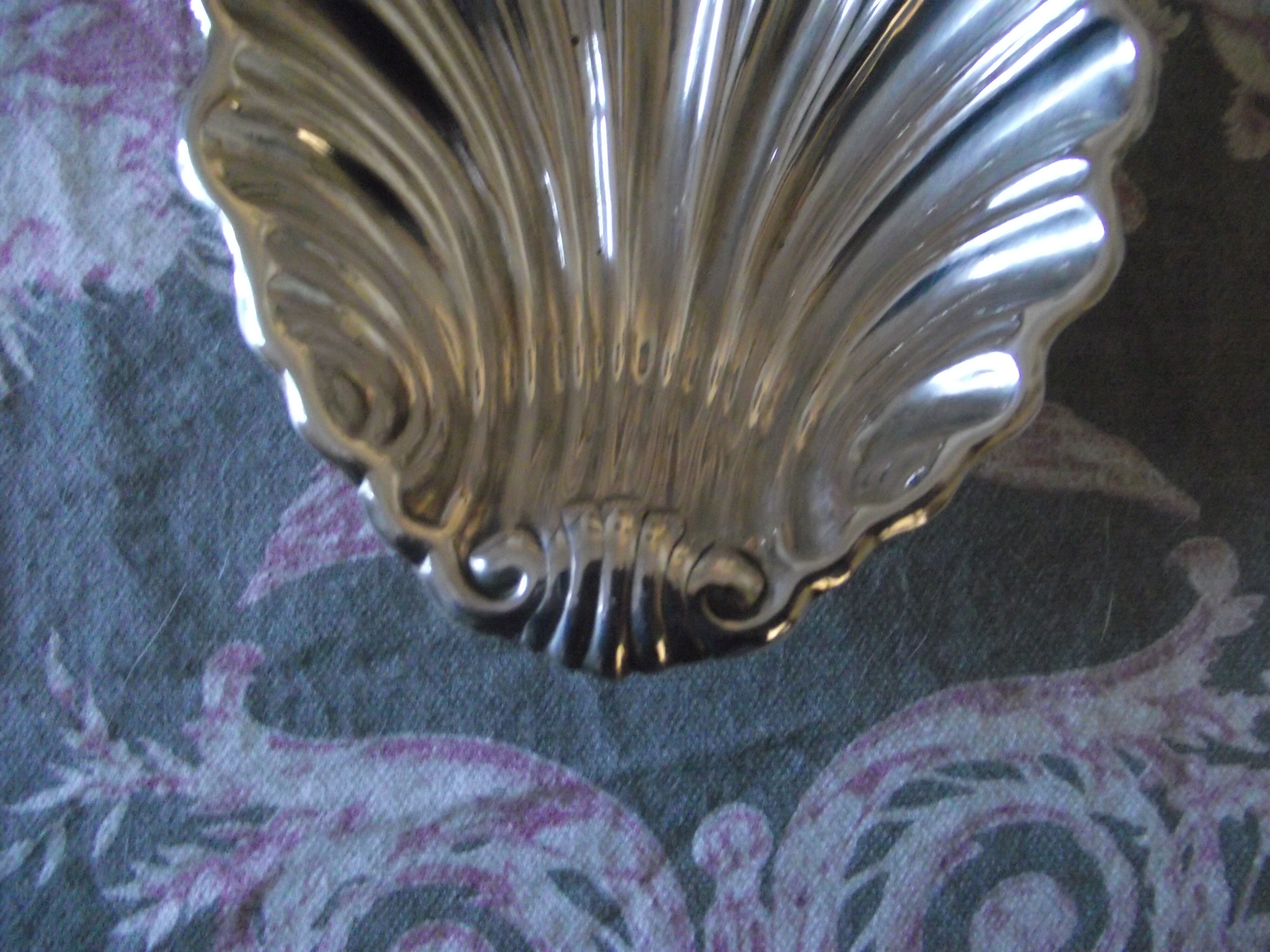 Empty shell pocket silverware solid silver 925