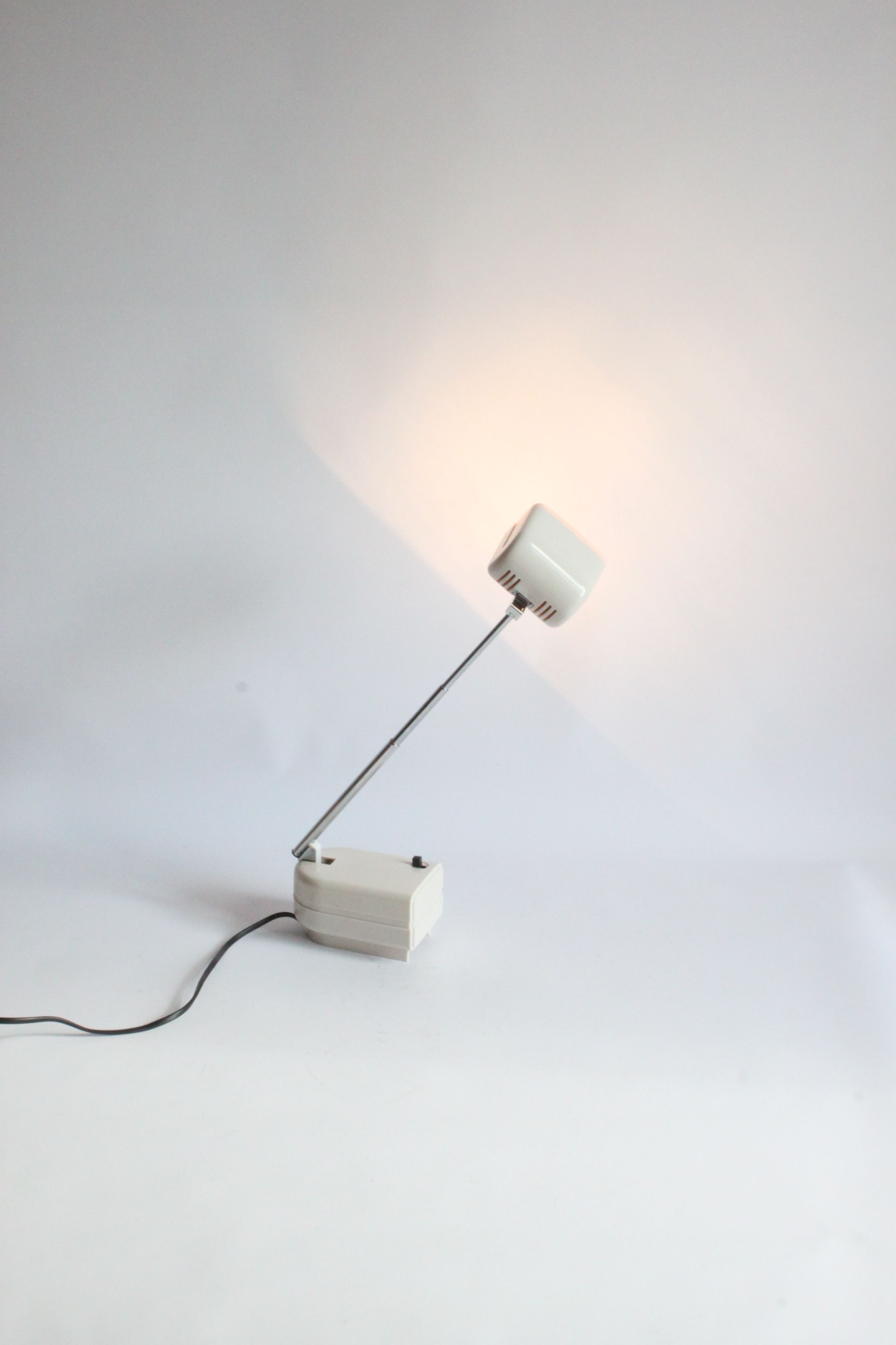 Telescopic bedside or wall lamp, 1960s.