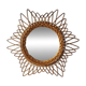 Rattan Sun Mirror