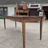 Old farmhouse table, one drawer 1m95