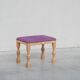 Tabouret danois du milieu du siècle en chêne style Henning Kjaernulf