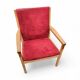 Danish spindle arm chair 1960s