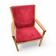 Danish spindle arm chair 1960s