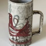 Gustave Reynaud ceramics the vintage mulberry tree design from the 60s