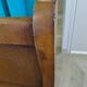 Rare entrance bench - Old chest bench - toy chest - oak color