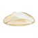 Triangular gold flecked Murano glass vide-poche bowl, Italy 1970s.
