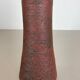 Abstract red Ceramic Studio Pottery Vase by Gerhard Liebenthron, Germany, 1970s