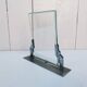 Art deco photo frame Silver metal Vintage