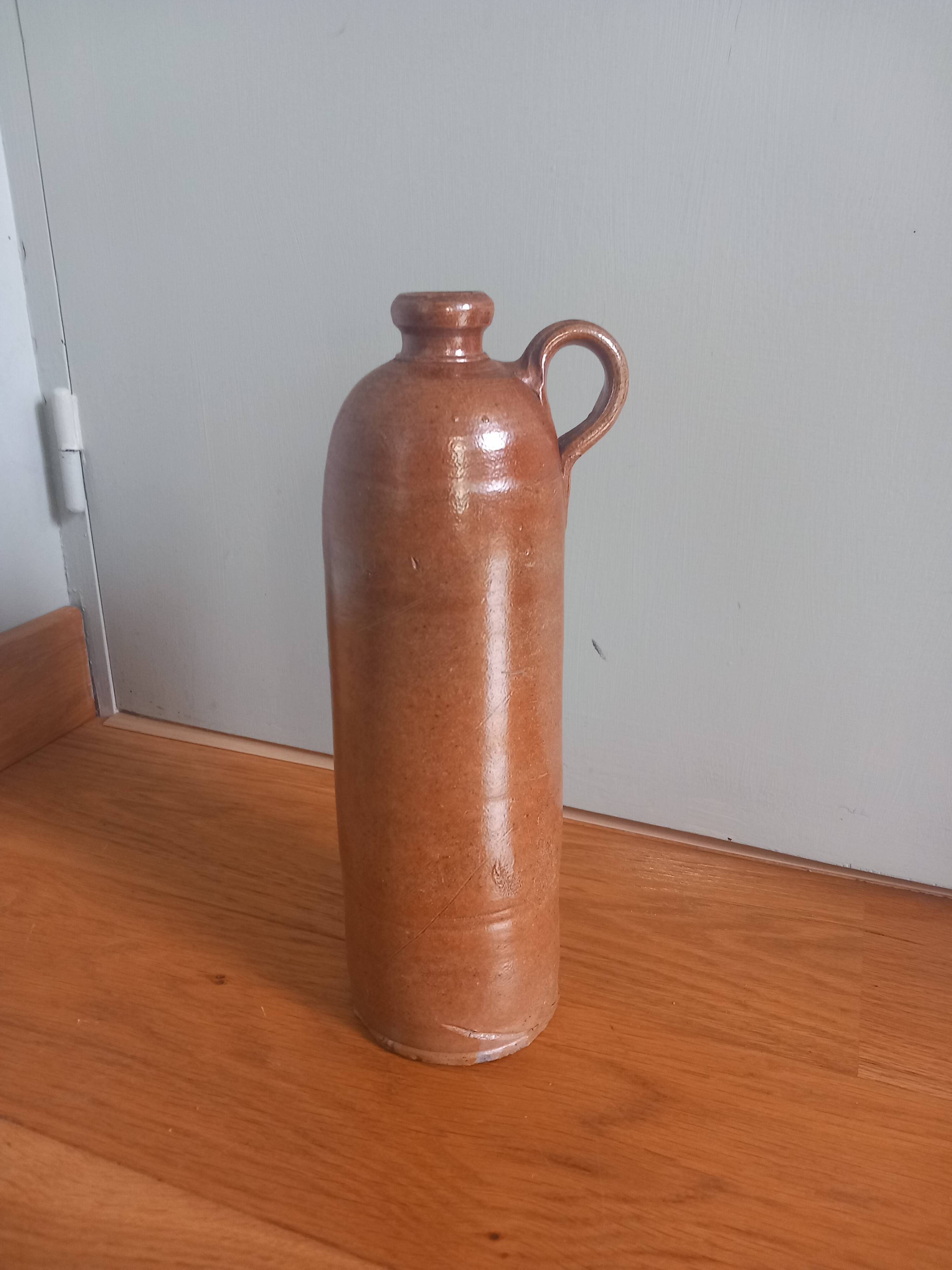 Stoneware hot water bottle