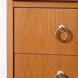 Scandinavian secretary with desk