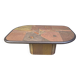 Vintage Paul Kingma style coffee table, 1980s