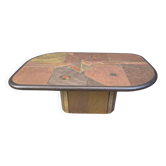 Vintage Paul Kingma style coffee table, 1980s