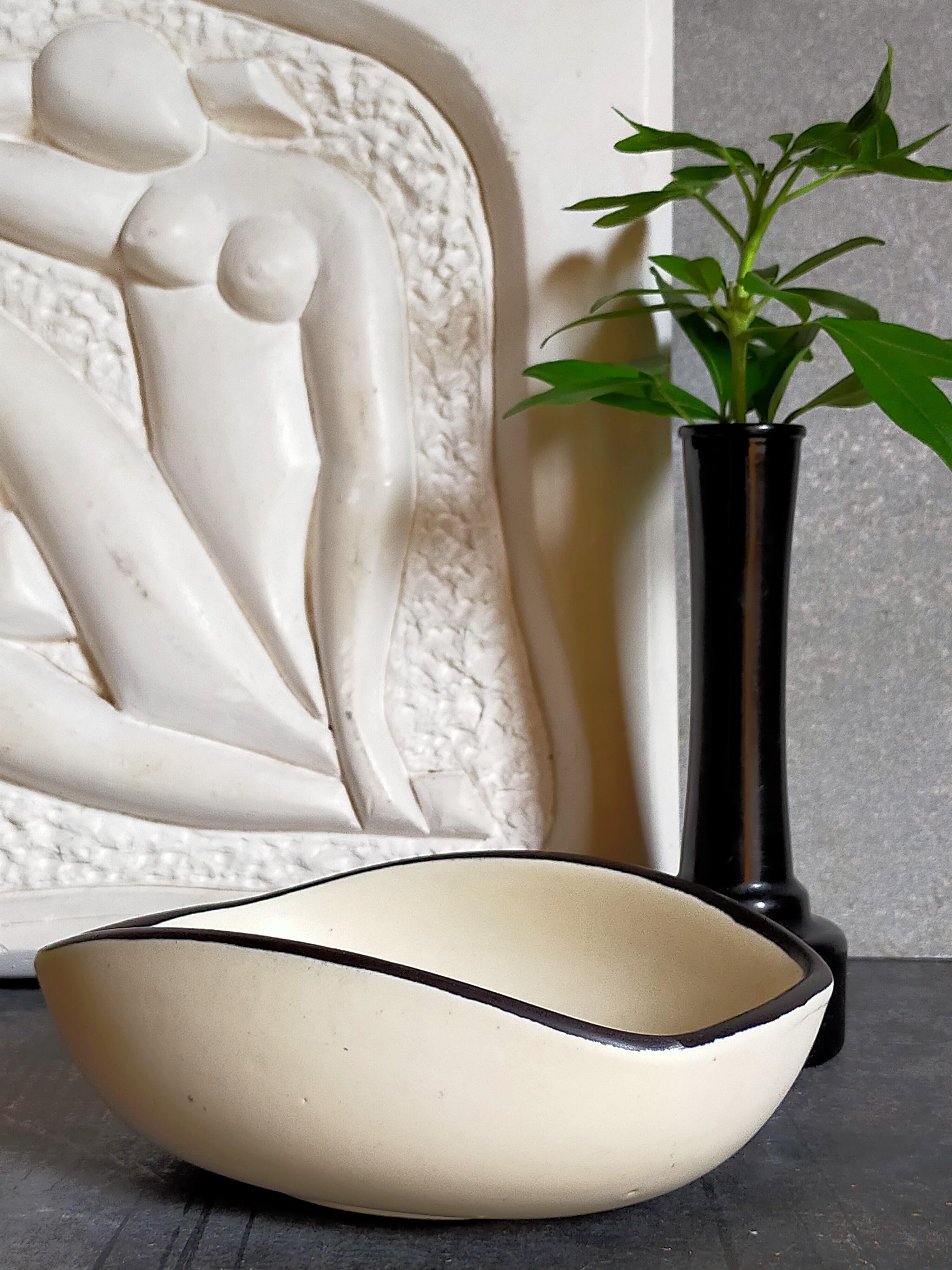 Ceramics trinket bowl of Vallauris 50