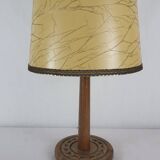 Lampe en bois 1950's