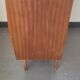 Vintage wooden chest of drawers compass feet