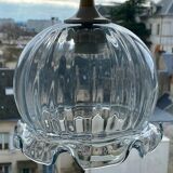 Jellyfish blown glass pendant lamp