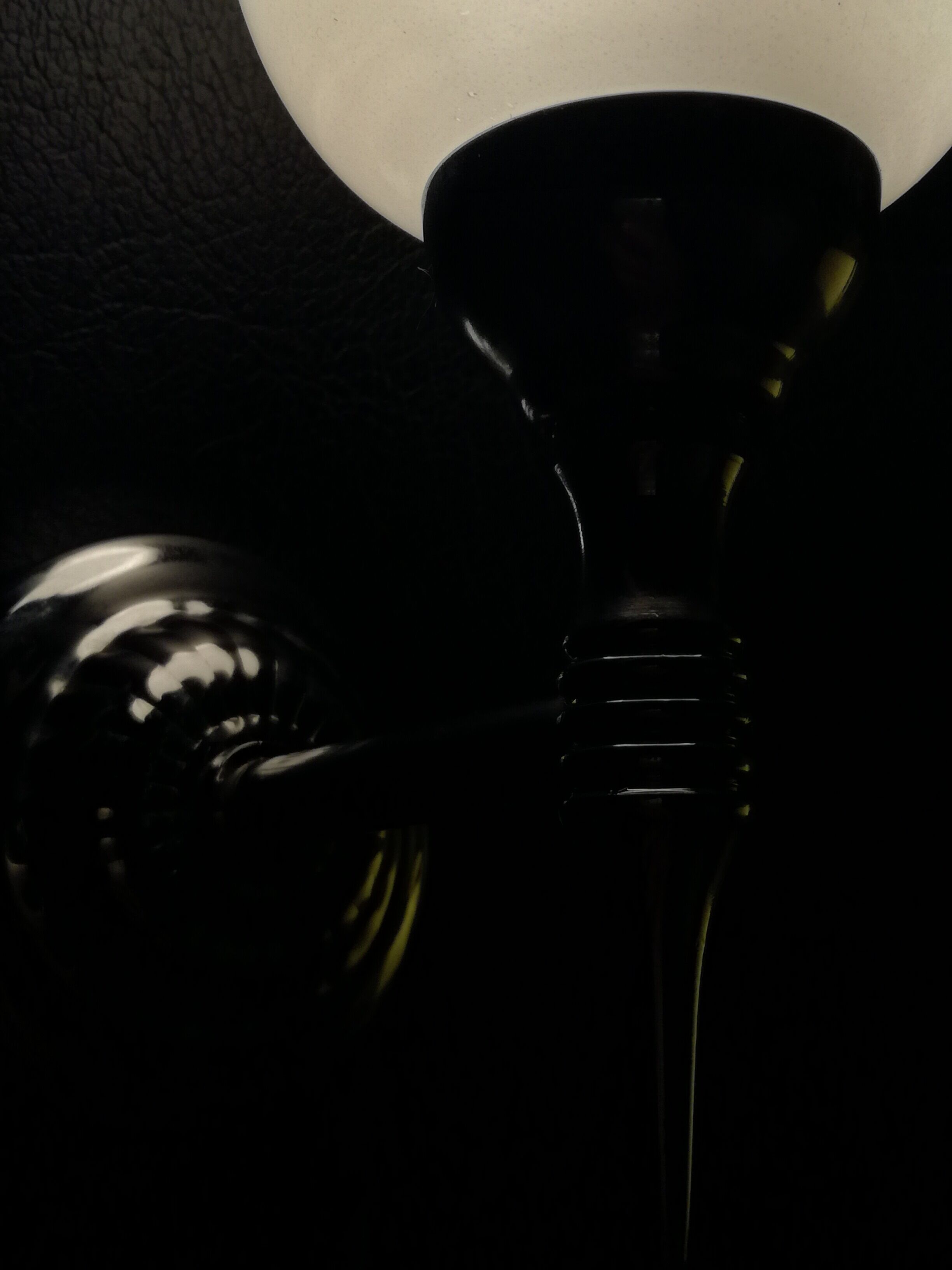 Mismatched sconces 1950