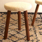 Paire de tabourets de bergers
