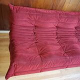 Original Ligne Roset Togo 3-seater sofa in Original Alcantara