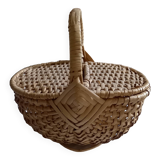 small wicker basket for child