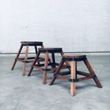 Wabi Sabi Nesting Tables, France, 1950s, Set of 3