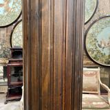 Louis XVI style column in carved wood from the late 19th century, 2.27 metres in height.