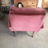 Fauteuil en velours