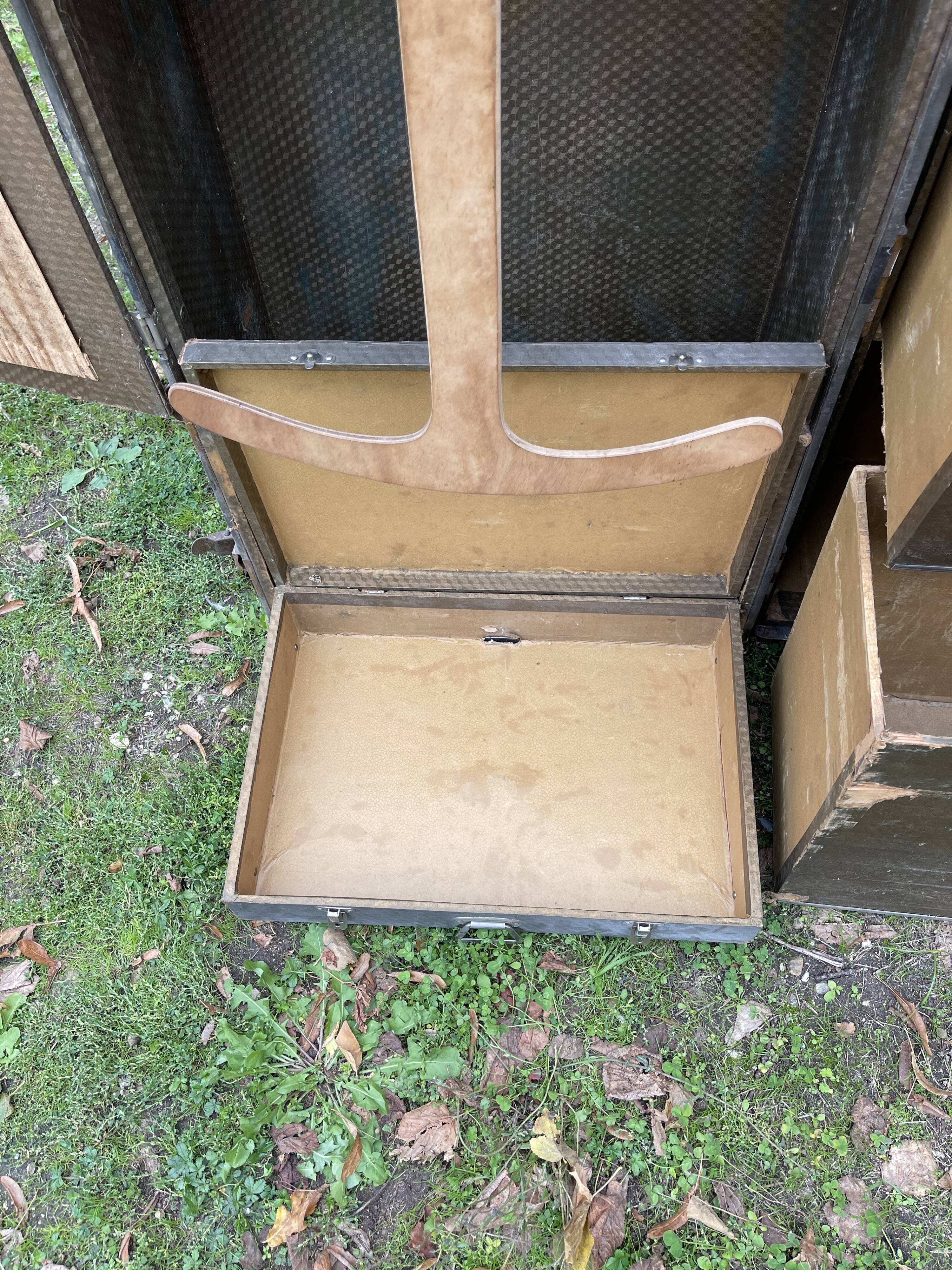 Vintage travel trunk