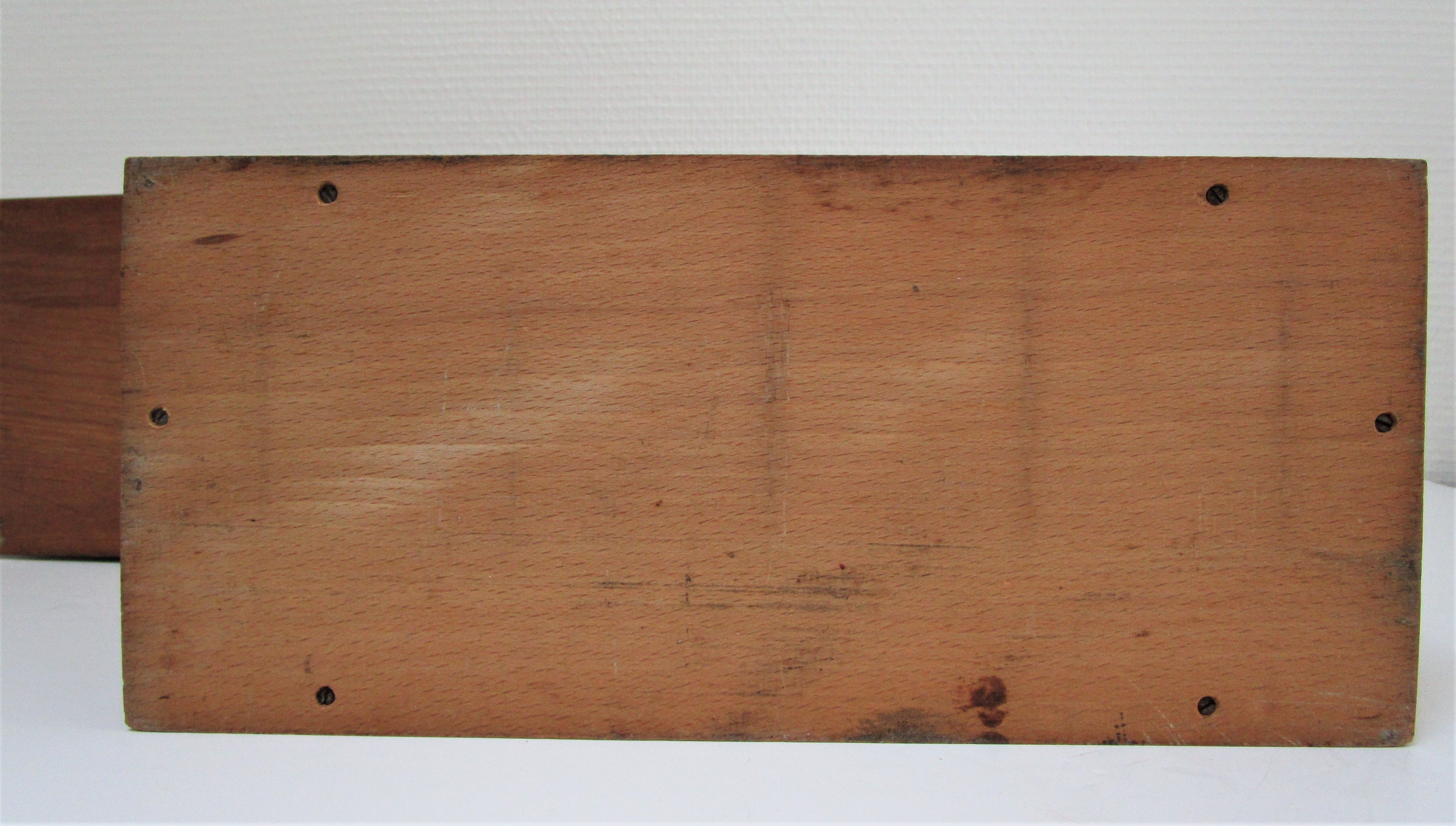 Deux range-courrier bois massif vintage