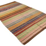 Turkish kilim rug,275x181 cm,myk-1235.