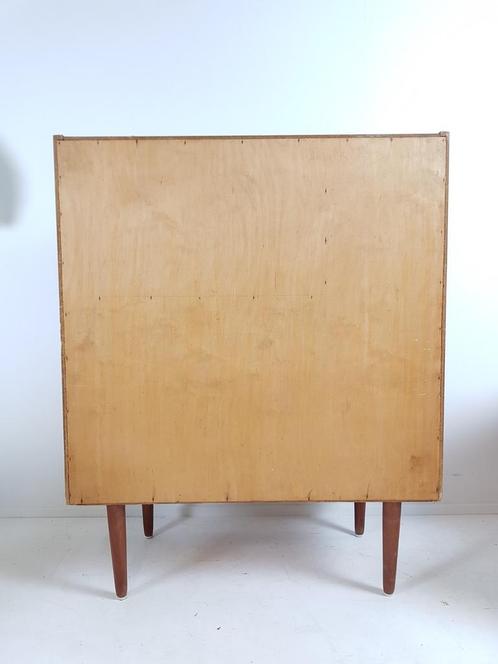 Commode secrétaire danoise en teck Chatol