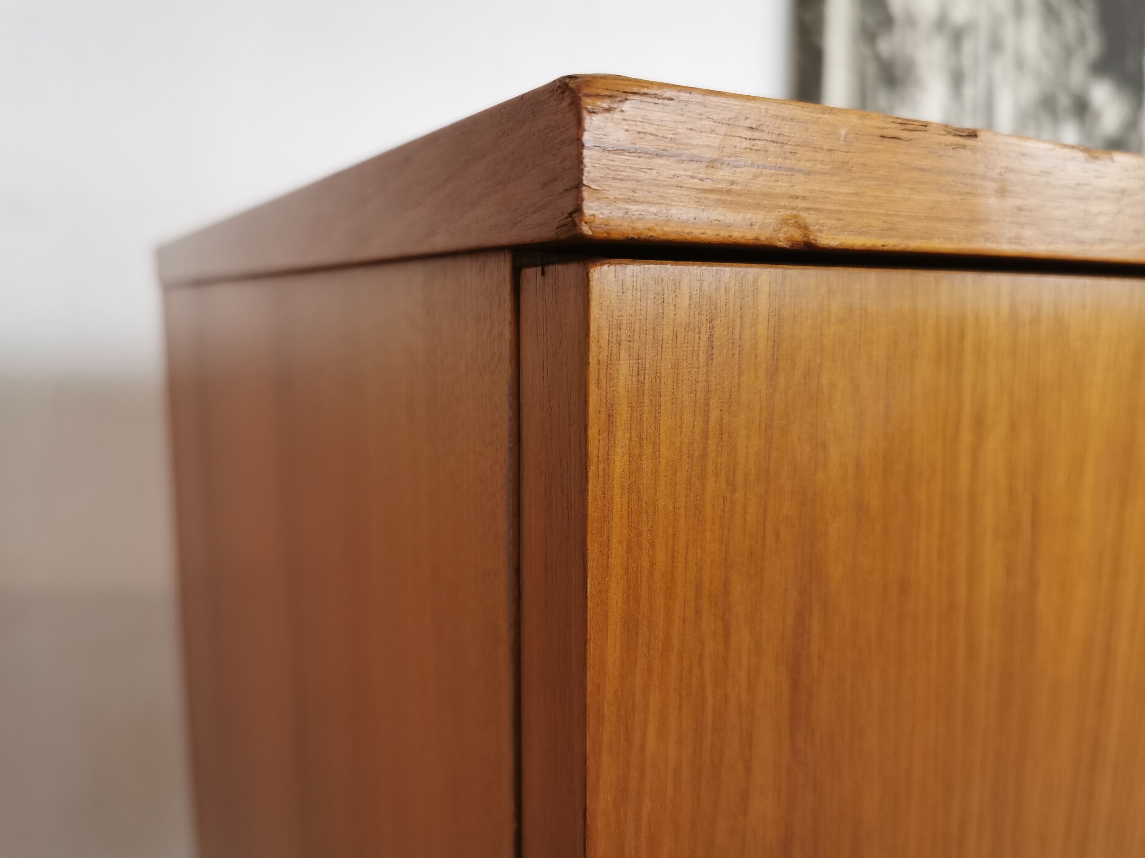 Vintage sideboard of the 60s Scandinavian style