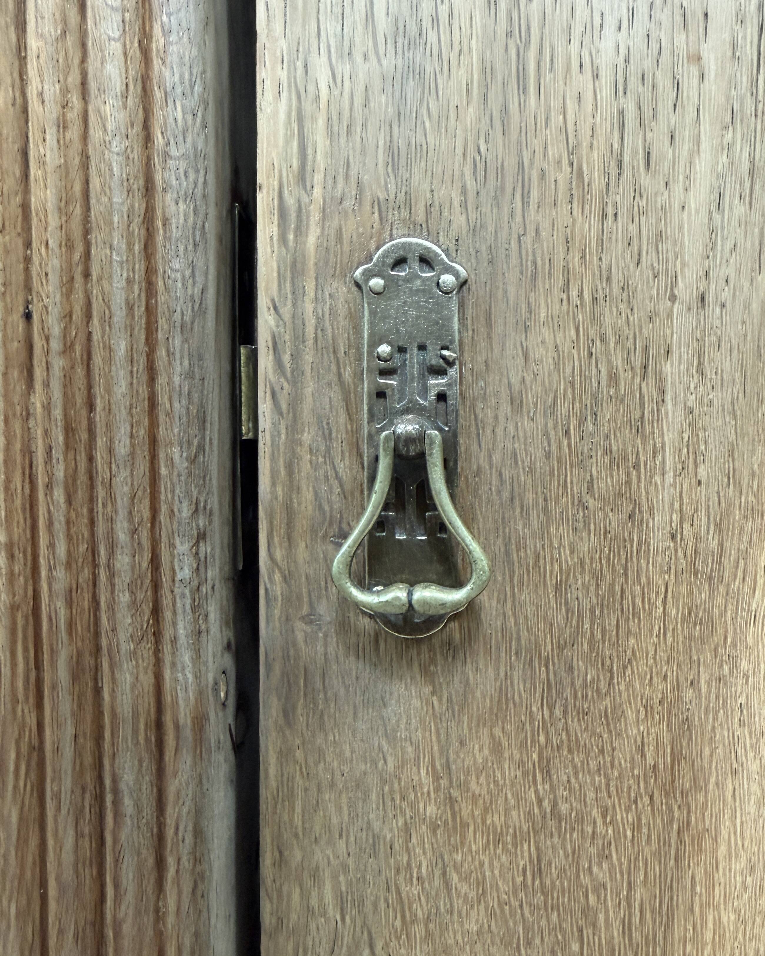 Art Deco oak wardrobe (renovated)