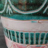 Vallauris ceramic vase signed Allix