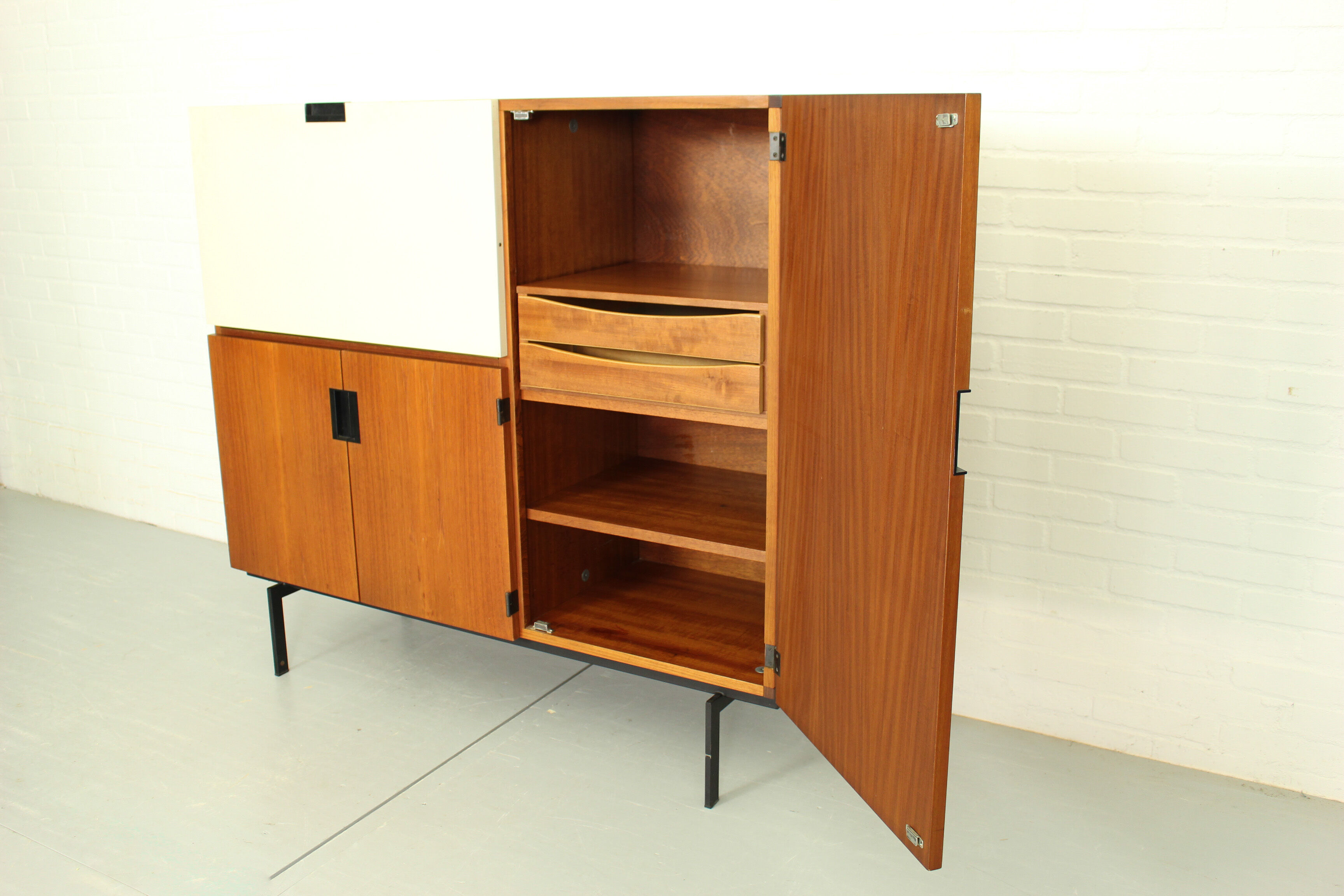 CU01 teak cabinet by Cees Braakman for Pastoe, 1958